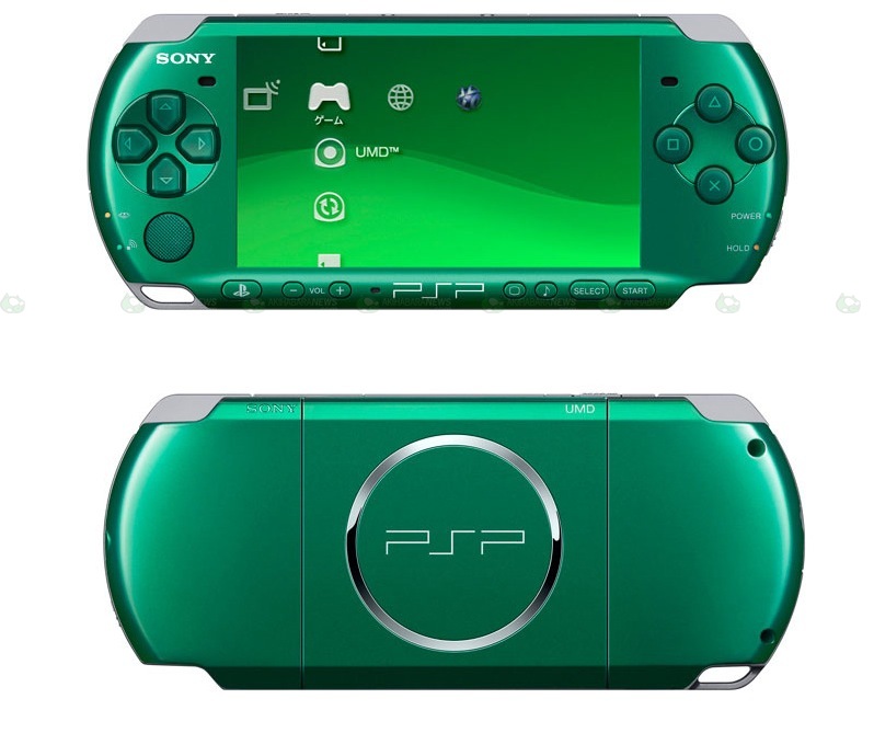 PSP v zelené
